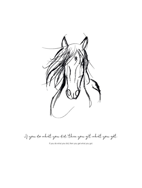 poster-paard-quote-tekening-do-did