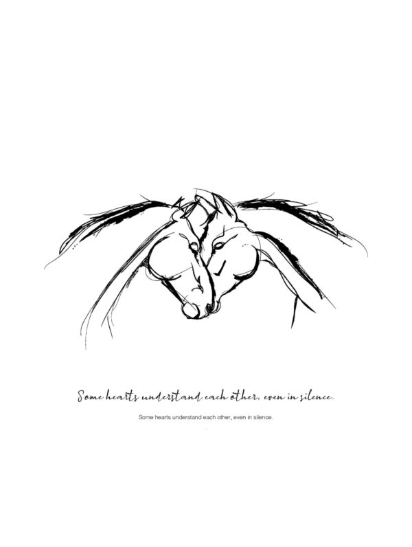 poster-paard-tekening-quote-hearts-understand